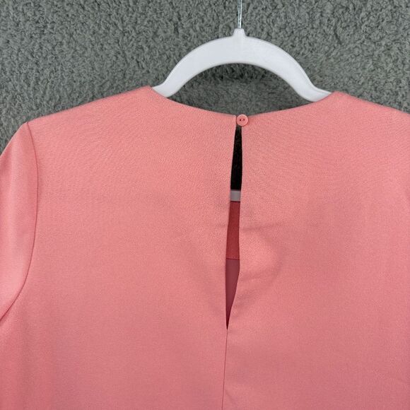 Revolve Pink Short Sleeve Mini Dress Size XS New Light Pink - Picture 8 of 10